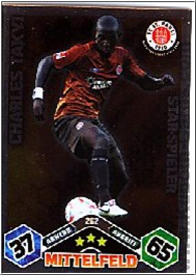 Fussball 2010 / 11 Topps Match Attax - No 262 - Charles Takyi