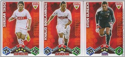 Football 2010-11 Topps Match Attax - VfB Stuttgart complete set