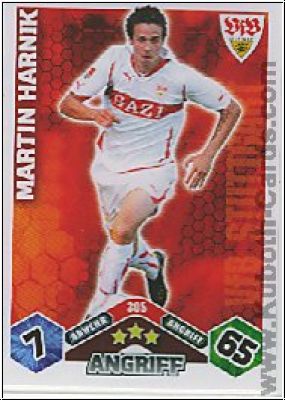 Fussball 2010 / 11 Topps Match Attax - No 305 - Martin Harnik