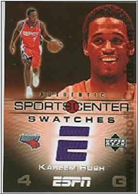 NBA 2005-06 Upper Deck ESPN Sports Center Swatches