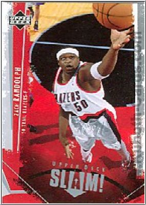 NBA 2005/06 Upper Deck Slam - No. 72 - Zach Randolph