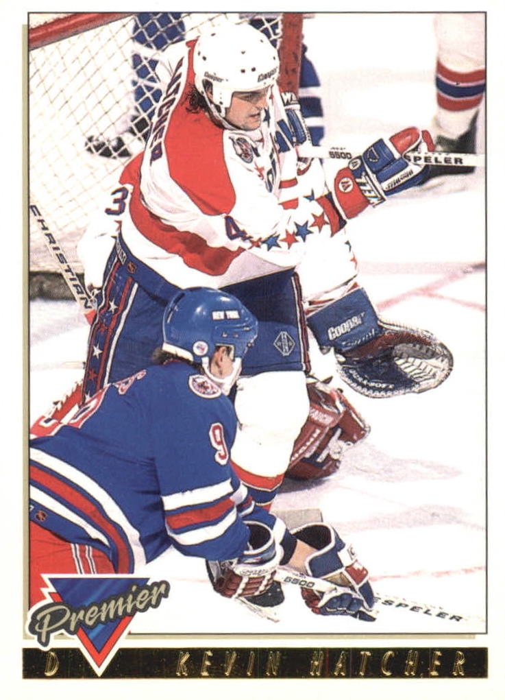 NHL 1993-94 OPC Premier Gold - No 435 - Kevin Hatcher