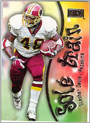 NFL 2000 SkyBox Sole Train - No 6 of 10 ST - Stephen Davis