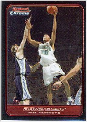 NBA 2006 / 07 Bowman Chrome - No 19 - David West