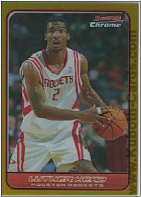 NBA 2006 / 07 Bowman Chrome Refractor Gold - No 83