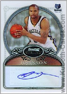 NBA 2006/07 Bowman Sterling Refractors - No 80 - A. Johnson