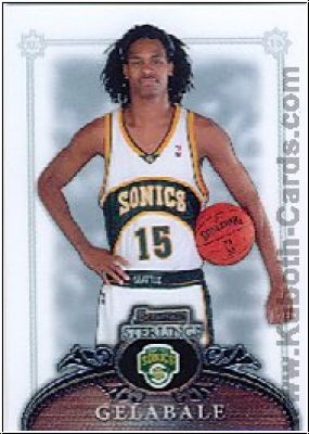 NBA 2006 / 07 Bowman Sterling - No 42 - Mickael Gelabale