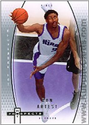 NBA 2006/07 Fleer Hot Prospects - No. 49 - Ron Artest