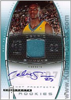 NBA 2006 / 07 Fleer Hot Prospects - No 65 - Cedric Simmons