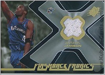 NBA 2006-07 SPx Flashback Fabrics - No FF-AJ - Antawn Jamison