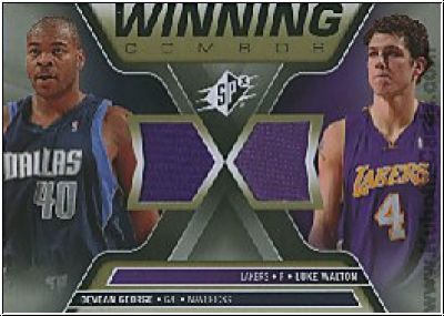 NBA 2006/07 SPx Winning Combos - No WC-GW