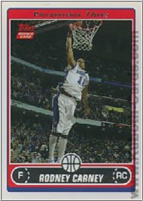 NBA 2006/07 Topps - No. 249 - Rodney Carney