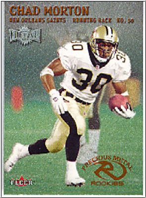 NFL 2000 Metal - No 213 - Mark Simoneau