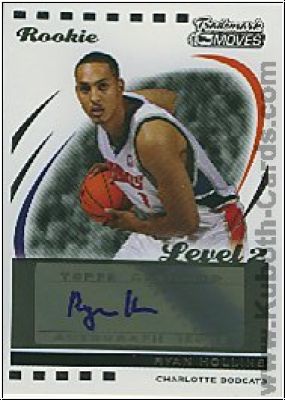 NBA 2006 / 07 Topps Trademark Moves - No 112 - Ryan Hollins