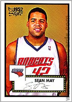 NBA 2005/06 Topps Style - No 156 - Sean May