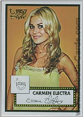 NBA 2005/06 Topps Style - No 162 - Carmen Electra