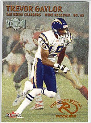 NFL 2000 Metal - No 232 - Vaughn Sanders