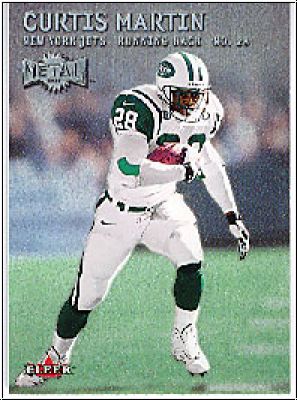 NFL 2000 Metal - No 24 - Curtis Martin