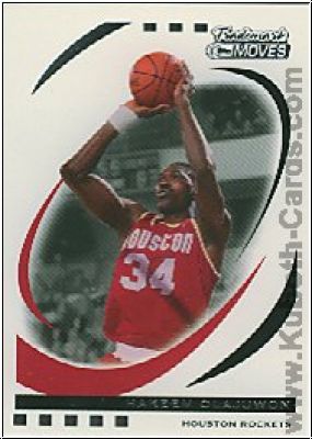 NBA 2006 / 07 Topps Trademark Moves - No 87 - H. Olajuwon