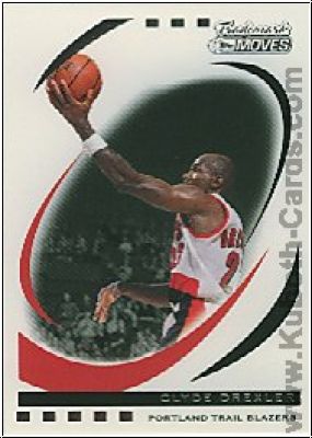 NBA 2006 / 07 Topps Trademark Moves - No 83 - Clyde Drexler