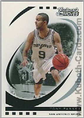 NBA 2006 / 07 Topps Trademark Moves - No 56 - Tony Parker