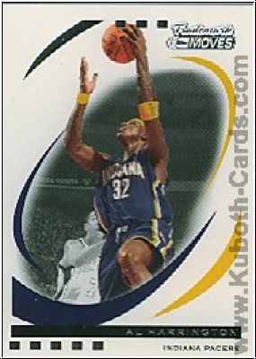 NBA 2006 / 07 Topps Trademark Moves - No 54 - Al Harrington