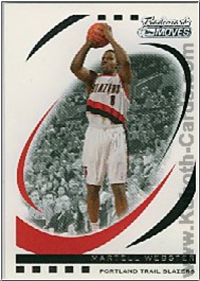 NBA 2006 / 07 Topps Trademark Moves - No 46 - M. Webster