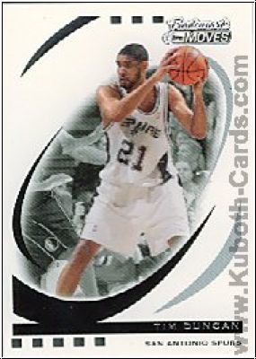 NBA 2006 / 07 Topps Trademark Moves - No 42 - Tim Duncan