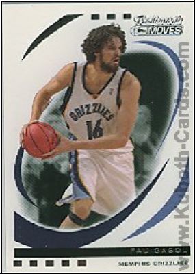 NBA 2006 / 07 Topps Trademark Moves - No 19 - Pau Gasol