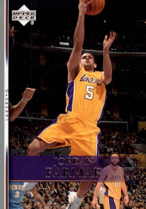 NBA 2007 / 08 Upper Deck - No 43 - Jordan Farmar