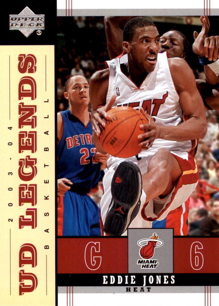 NBA 2003 / 04 Upper Deck Legends - No 43 - Eddie Jones