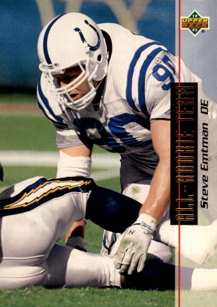 NFL 1993 Upper Deck - No 43 - Steve Emtman