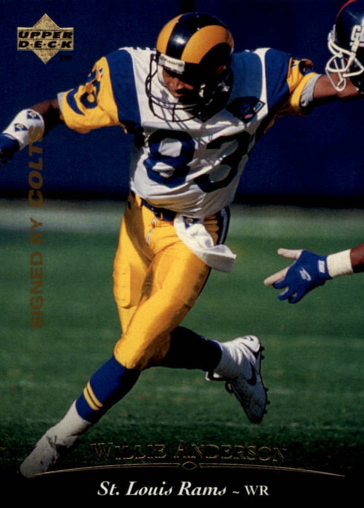 NFL 1995 Upper Deck - No 43 - Willie Anderson