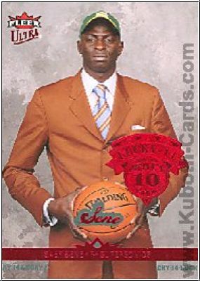 NBA 2006/07 Ultra Red Medallion - No. 210 - Saer Sene