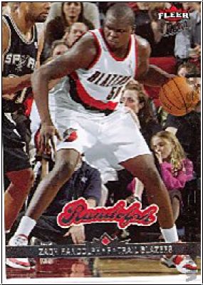 NBA 2006 / 07 Ultra - No 134 - Zach Randolph