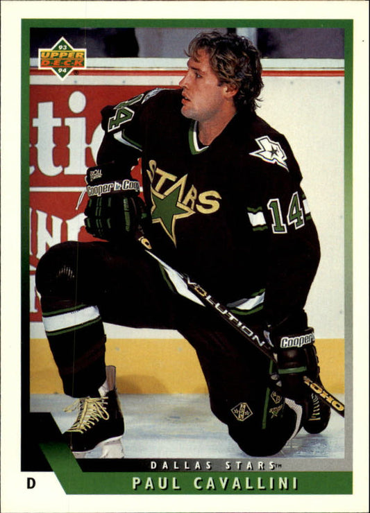 NHL 1993 / 94 Upper Deck - No 441 - Paul Cavallini