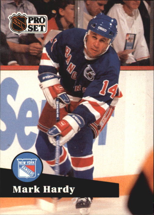 NHL 1991-92 ProSet - No 442 - Mark Hardy