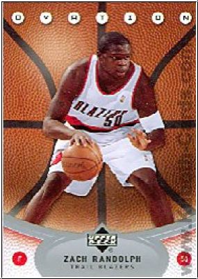 NBA 2006 / 07 Upper Deck Ovation - No 67 - Zach Randolph