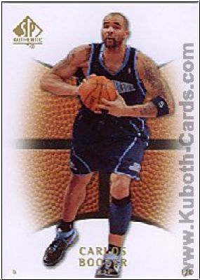 NBA 2007 / 08 SP Authentic - No 81 - Carlos Boozer