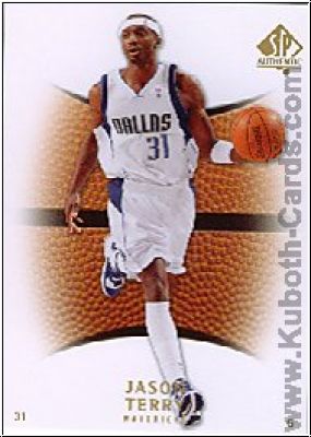 NBA 2007/08 SP Authentic - No 99 - Jason Terry