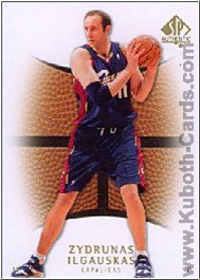 NBA 2007 / 08 SP Authentic - No 79 - Zydrunas Ilgauskas