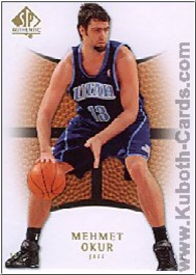 NBA 2007 / 08 SP Authentic - No 83 - Mehmet Okur
