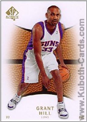 NBA 2007/08 SP Authentic - No 95 - Grant Hill