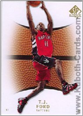 NBA 2007/08 SP Authentic - No. 72 - TJ Ford