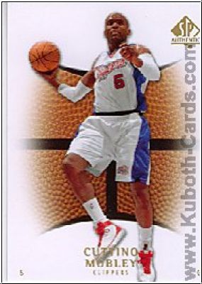 NBA 2007/08 SP Authentic - No 45 - Cuttino Mobley