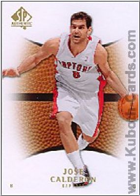 NBA 2007/08 SP Authentic - No 71 - Jose Calderon