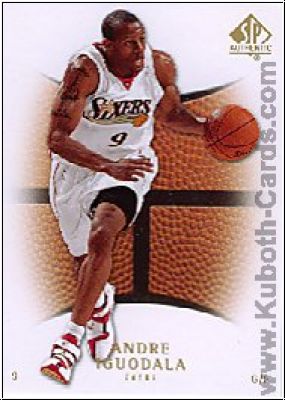 NBA 2007/08 SP Authentic - No. 38 - Andre Iguodala