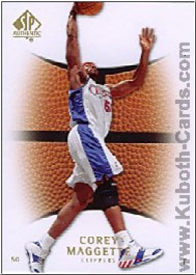 NBA 2007/08 SP Authentic - No 44 - Corey Maggette