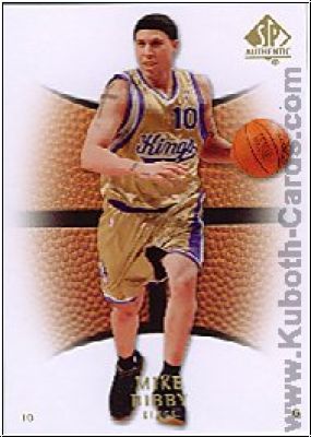 NBA 2007/08 SP Authentic - No 33 - Mike Bibby