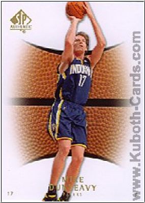 NBA 2007/08 SP Authentic - No. 37 - Mike Dunleavy